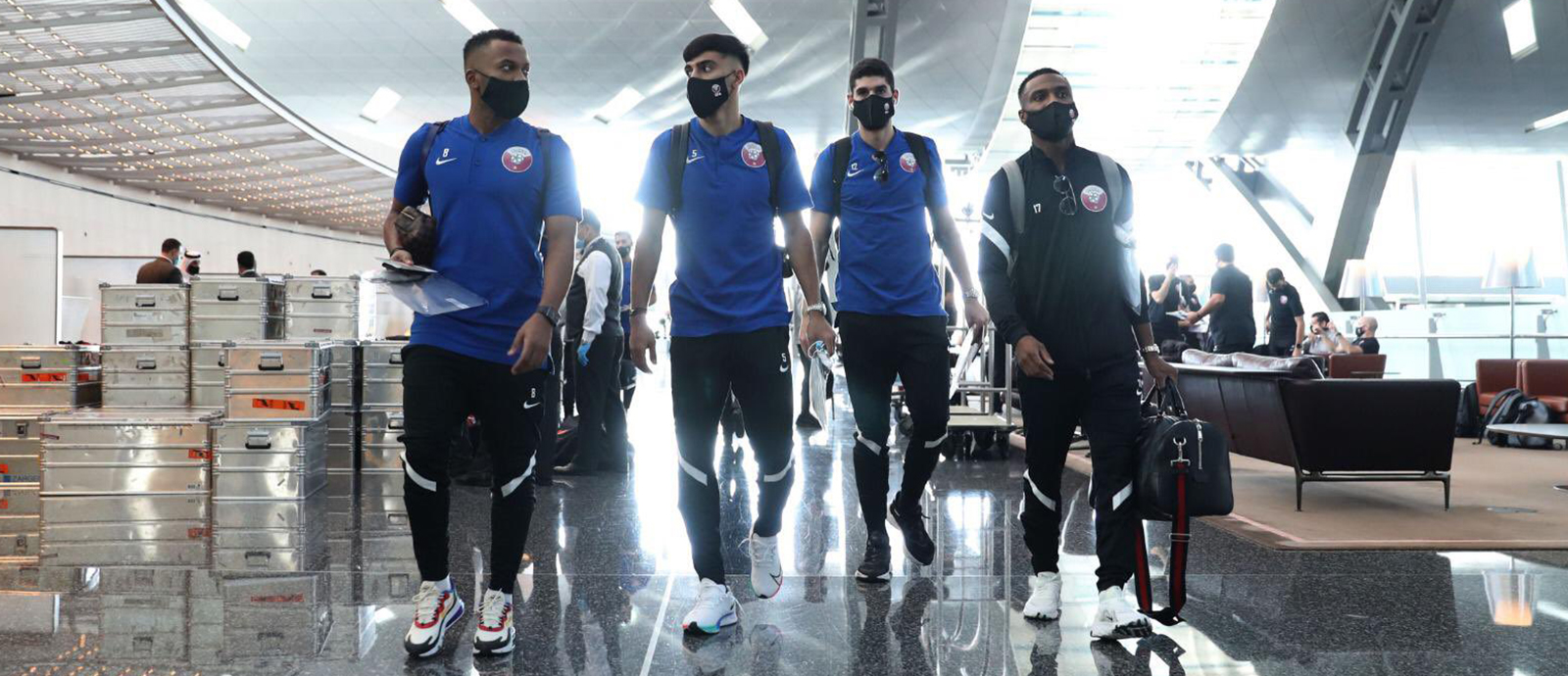 Qatar football team arrives in Turkey