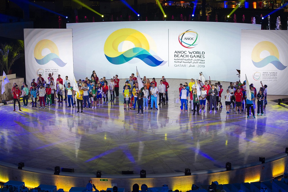 QOC celebrates one year anniversary of ANOC World Beach Games Qatar