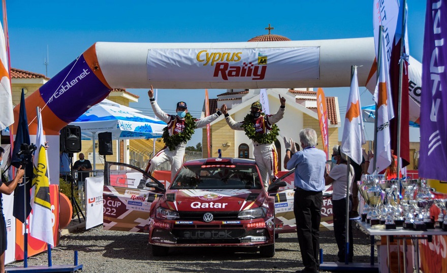 Al Attiyah cruises to 7th Cyprus Rally triumph OCT 19, 2020 0  2091 1 2 3 4 5 Ace Al Attiyah cruises to  7th Cyprus Rally triumph    TNN/Agencies Doha/Nicosia As expected, Qatar’s ace rally driver Nasser Al Attiyah cruised home for his 7th and second-in-a-row win (third in the last four years) in the Cyprus Rally on Sunday, making use of his vast experience and easing off the throttle, secure in the knowledge that – barring a major mishap – he couldn’t be caught by the chasing pack. This was the second victory this year in the Middle East Rally Championship (MERC) for Attiyah and his French co-driver Matthieu Baumel out of two events – the first was held in Oman in February. The third and final round of the MERC is Rally of Lebanon, which is now scheduled for November. Attiyah is the record man of the Cyprus Rally. Sebastian Loeb has four victories. Attiyah won in Cyprus for the 16th time – he won the Troodos Rally nine times. He is also on way for his 16th title in the Middle East Rally Championship –10th consecutive. A delighted Attiyah thanked all for his success. “This is a very important win for us. This is our seventh win at Cyprus Rally and my 16th MERC title win in Cyprus. “We faced a lot of problems with the terrain, just like many others, but as we promised, we have topped the race,” he added. “We still have the Lebanon Rally to go before the MERC title is decided but there’s a big difference in points between the teams,” he said looking ahead to the third and final round. Having started the day with a very comfortable twelve and a half minute cushion ahead of his closest rival and with only 72 kilometres of special stages until the finish, Attiyah – along with his French co-driver Matthieu Baumel – settled down to drive his Volkswagen Polo R5 conservatively, although still clocking second fastest times on the four competitive sections and arriving at the finish a full seventeen minutes clear of second placed Panayiotis Yiangou in a Hyundai i20. A steady drive saw Christos Demosthenous finish third in his Mitsubishi Lancer EVO IX, with Savvas Savva in a similar car coming home fourth. The top five was rounded off by Sofianos Rousos in a Lancer EVO X. Several crews who had retired on the first day took the requisite time penalty to allow them to start again for the second Leg, among them the early race leader Alexandros Tsouloftas. Despite knowing he couldn’t catch Al Attiyah, unless something disastrous befell the Qatari ace, he clocked fastest on all four stages of the day to pull up from 14th overall to a creditable 8th, but it was Yiangou who took the top points haul of the event for the Cypriot rally championship. The other two foreign crews, Omani Abdullah Al Rawahi with Ata Al Hmoud of Jordan in the co-driver’s seat of their Ford Fiesta, and Mshari Al Thefiri from Kuwait and his Qatari co-driver Nasser Al Kuwari in another Mitsubishi Lancer EVO X, finished 10th and 14th respectively. Kuwait’s Nasser Saadoun Al Kuwari won in the N category and was third in the general ranking of the MERC2 class. Al Kuwari is currently leading the rest of the navigators for the MERC2 class in the Middle East Rally Championship (MERC).Overall Classification1. Al Attiyah/Baumel (Qatar/France) Volkswagen Polo 2:46:25.1 2. Yiangou /Kyriakou (Cyprus) Hyundai i20 + 17:10.4 3. Demosthenous/Pavlou (Cyprus) Mitsubishi Lancer + 19:03.2 4. Savva/Papandreou (Cyprus) Mitsubishi Lancer + 20:29.4 5. Roussos/ Yiannakou (Cyprus) Mitsubishi Lancer + 22:03.6 11. Chr. Panteli/ Theophanou (Cyprus) Ford Fiesta 2WD + 32:32.7     Pages 123   RELATED ARTICLES Al Ahli stay perfect in the league with a fourth straight win Al Ahli stay perfect in the league with a fourth straight win OCT 19, 2020 0  3666