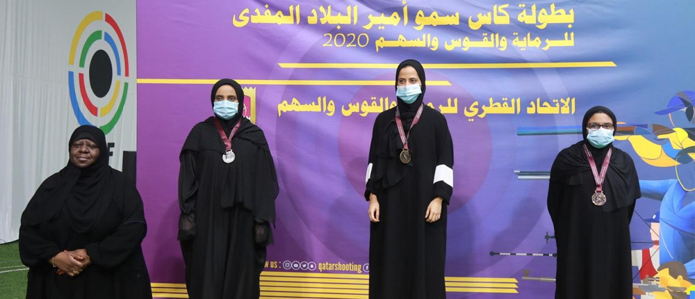 Podium winners