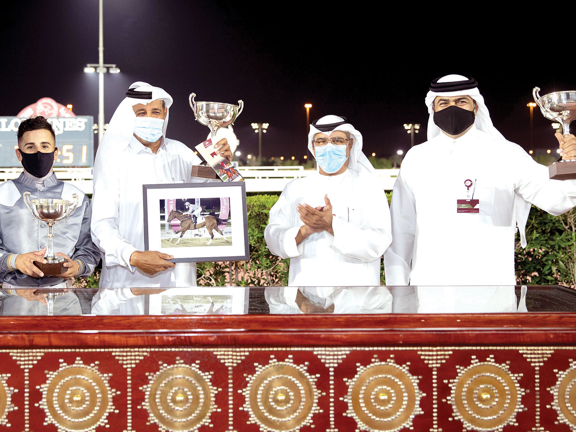 X Force of Al Thumama Racing bags Muraikh Cup