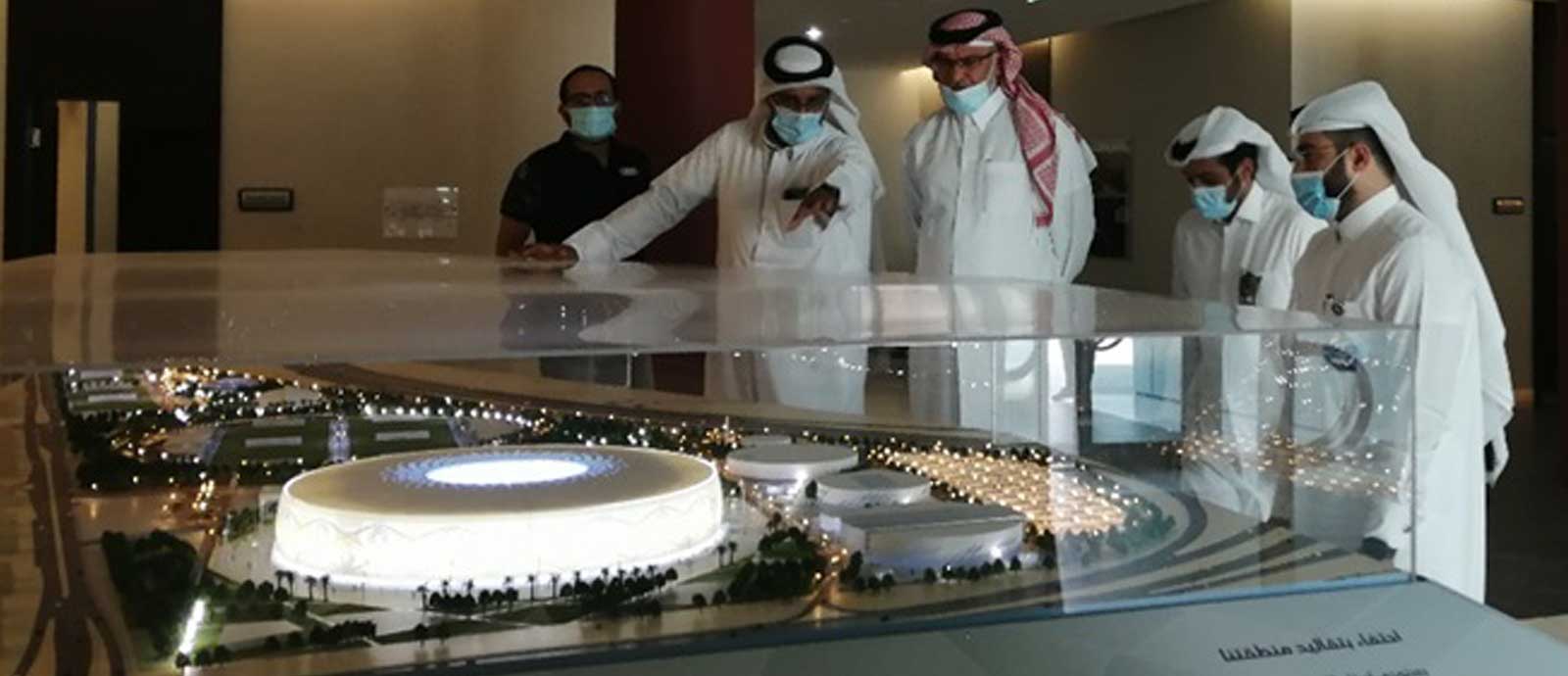 MME's air quality team visits World Cup stadiums