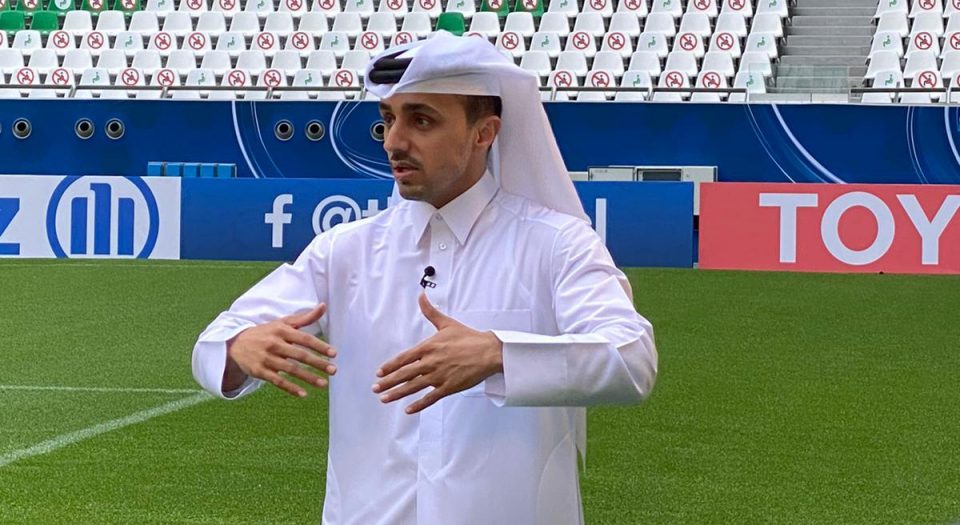 علي موسى المحمود نائب مدير فريق عمليات التخطيط ببطولة دوري أبطال آسيا لأندية الشرق