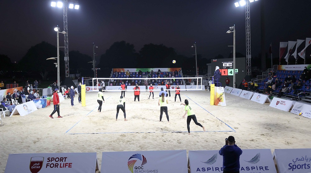 Al Shaqab ladies secure quarter-finals ticket of ladies beach volleyball 