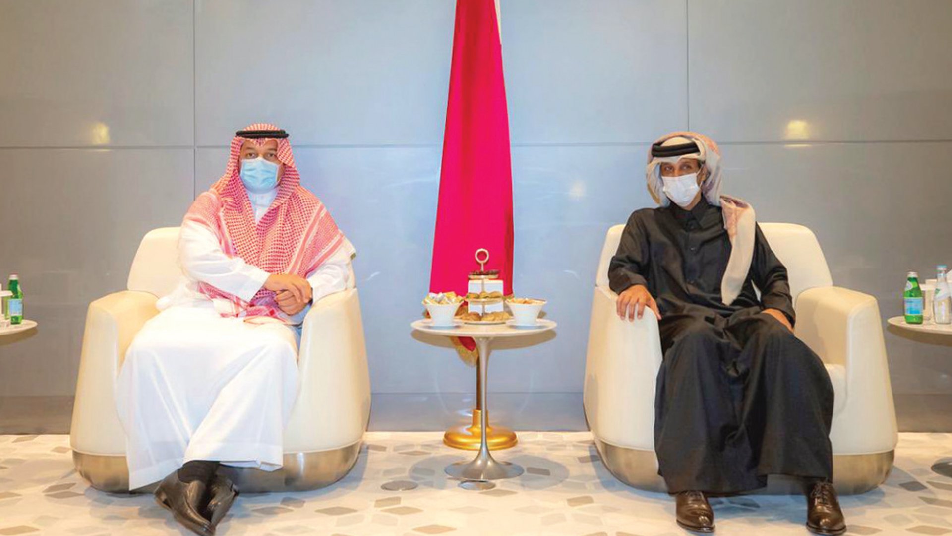 Saudi football chief in Qatar visit