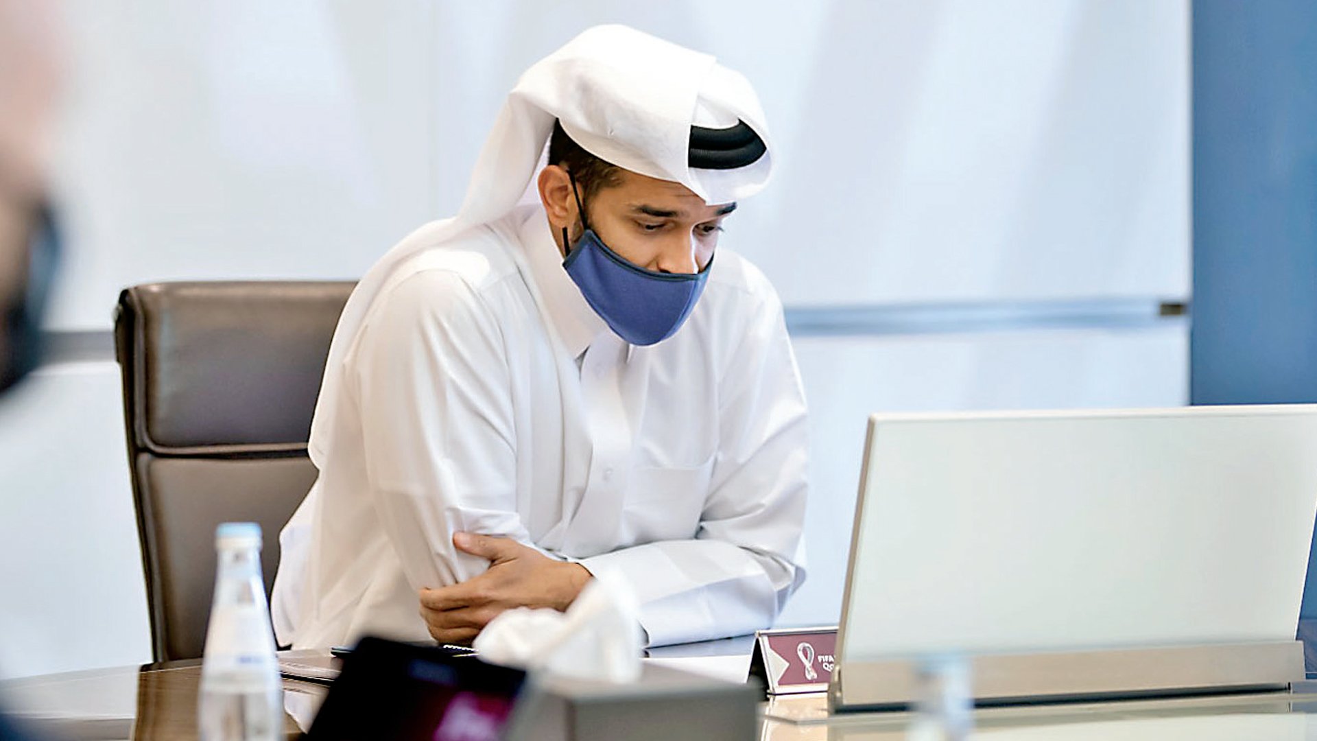 سعادة حسن الذوادي، رئيس بطولة كأس العالم FIFA قطر 2022™ والأمين العام للجنة العليا للمشاريع والإرث