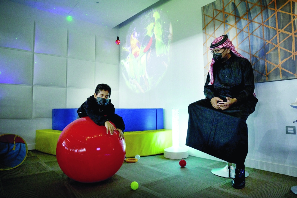 The Sensory Assistance Room in Education City Stadium