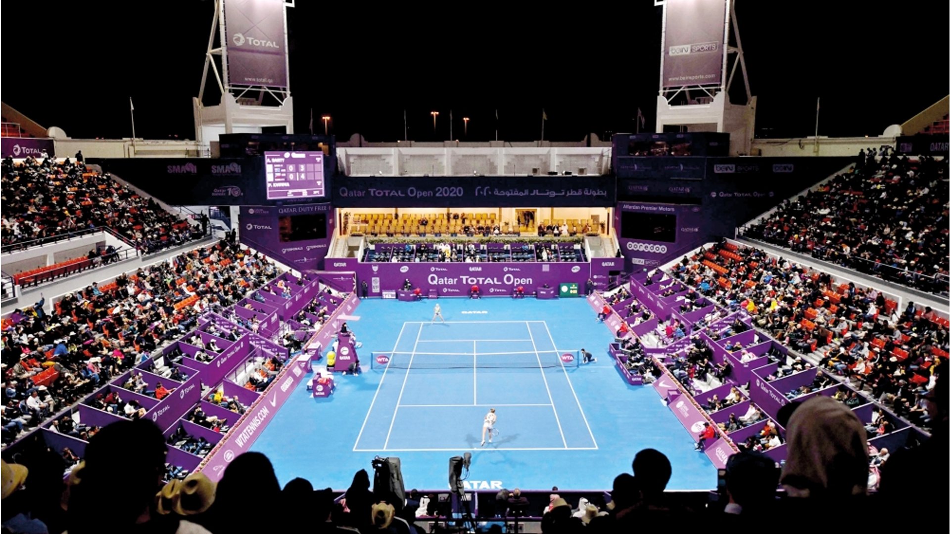 بطولتا التنس تعززان مكانة قطر كمركز رياضي آمن