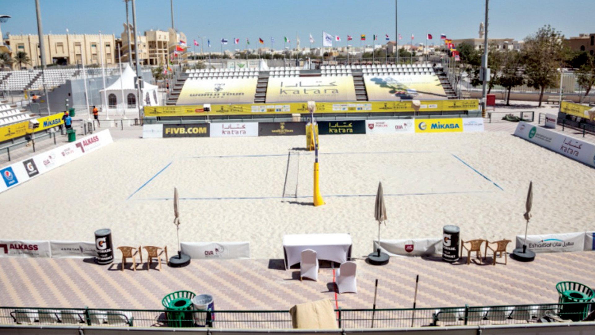 FIVB Beach Volleyball World Tour from today Qatar SPC