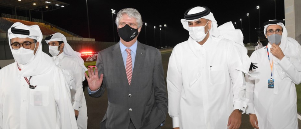 رئيس مجلس الوزراء يشهد ختام جائزة قطر الكبرى للدراجات النارية