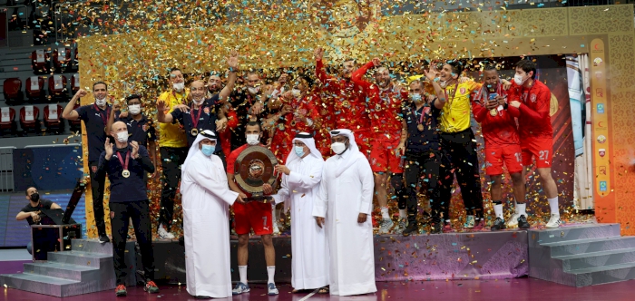 Al Duhail captured the 2020/2021 Men's Handball League