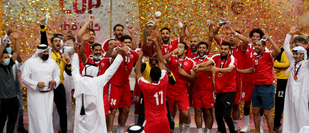 العربي يتوّج بطلا لكأس قطر لكرة اليد