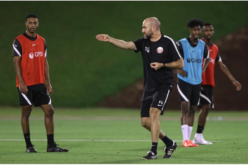 Qatar National Team Continue Training