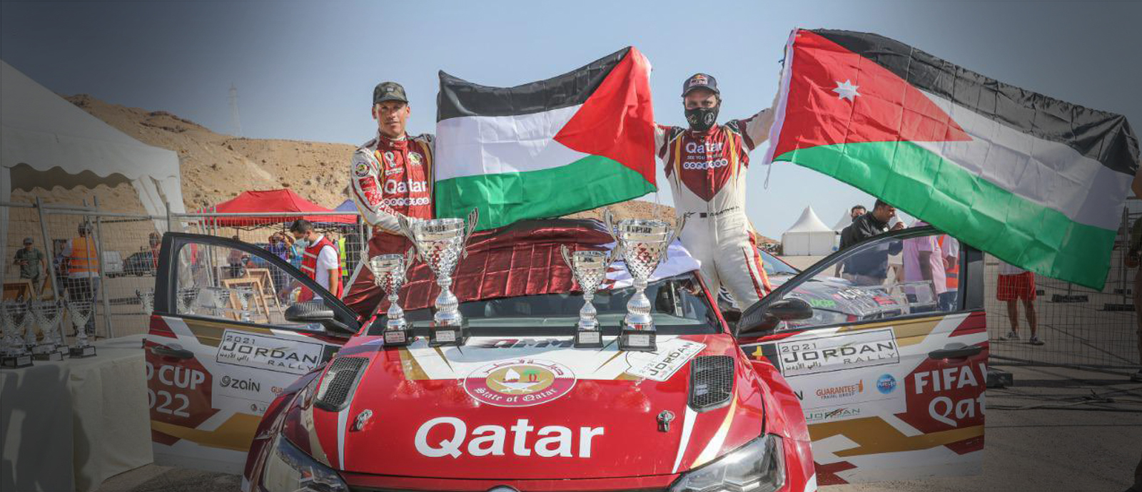 Nasser Al Attiyah romps to historic 14th victory in Jordan Rally