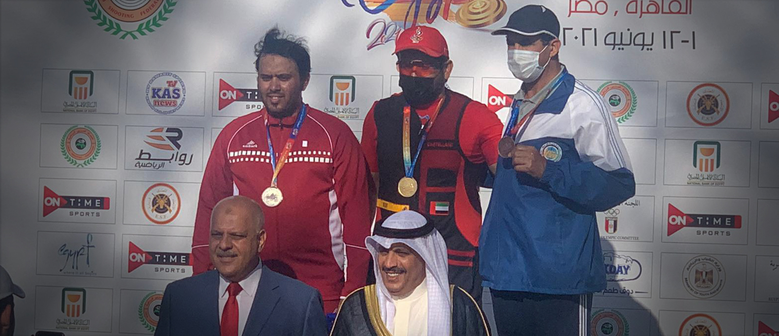 ذهبية وفضية للرماية القطرية في منافسات البطولة العربية بالقاهرة