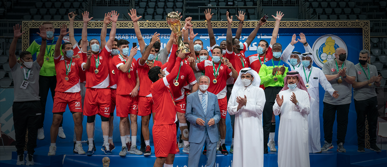 الشيخ جوعان بن حمد يتوّج الشمال بطلاً لكأس السوبر العربي الثالثة لكرة اليد