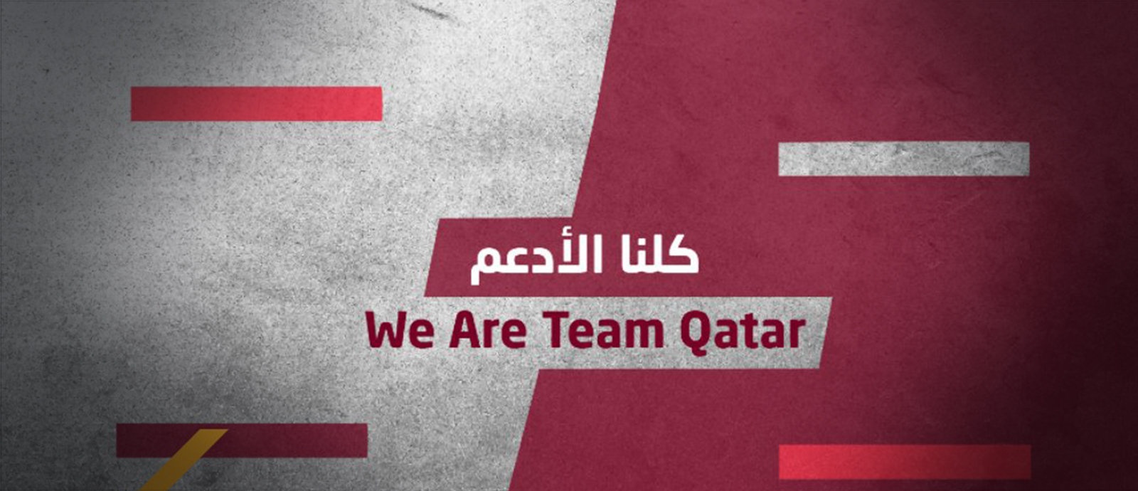"We Are Team Qatar"