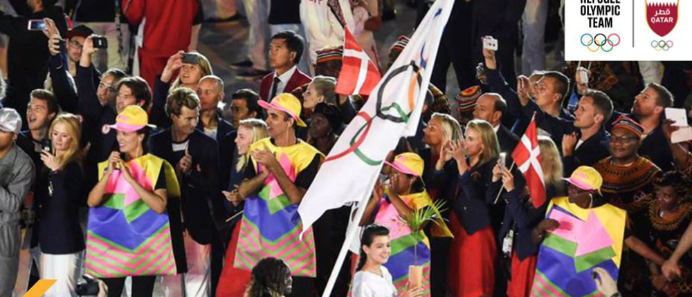 اللجنة الأولمبية القطرية تستضيف معسكر فريق اللاجئين المشارك بأولمبياد طوكيو