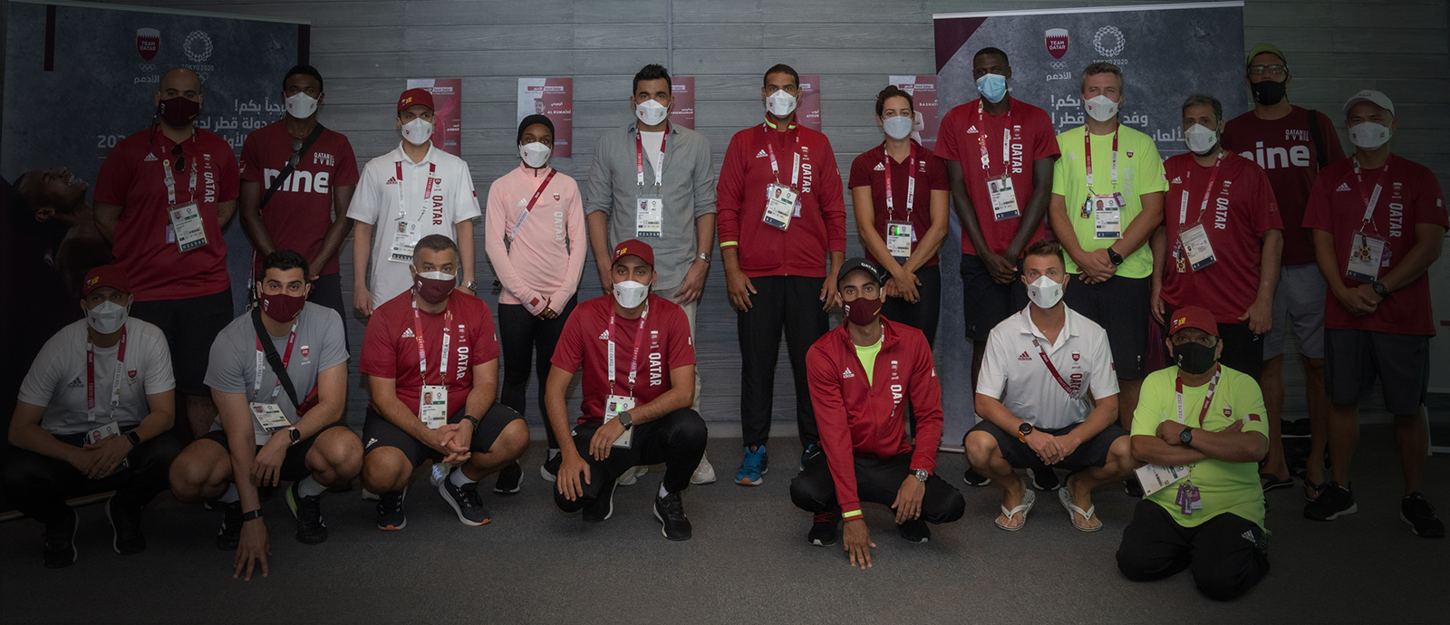 Sheikh Joaan visits Qatari delegation at Tokyo 2020 Olympics