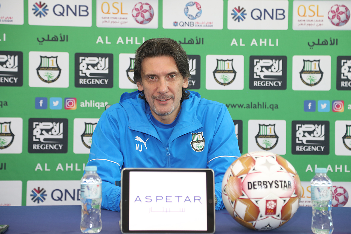 Al Ahli Coach Nebojsa
