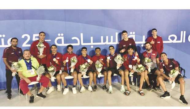 Qatar’s swimming team