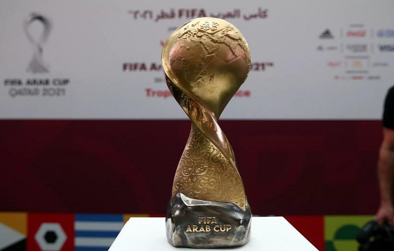 مجسم كأس العرب 2021