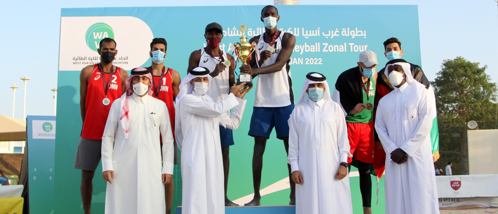 Qatar win West Asia Beach Volleyball Zonal Tour title
