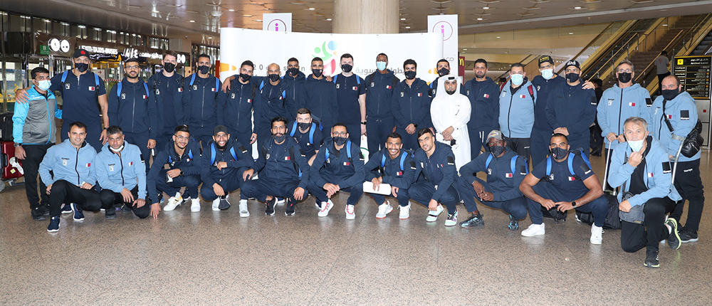 Qatar Team arrive in Dammam