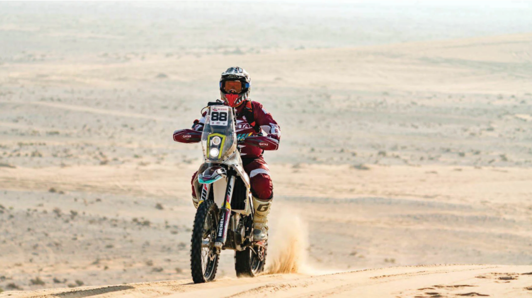مشاركة قطريَّة في مونديال الدراجات النارية