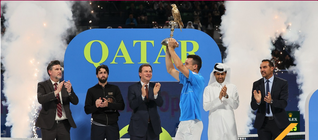 Bautista Agut wins Qatar ExxonMobil Open