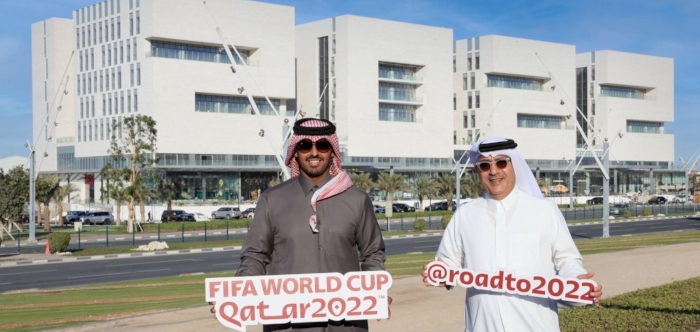 المبنى الأيقوني "2022".. صرح معماري يحتفي باستضافة قطر لكأس العالم