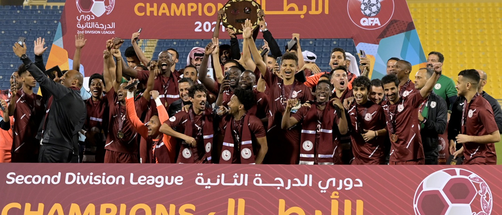 Al Markhiya crowned 2nd Division Champions 