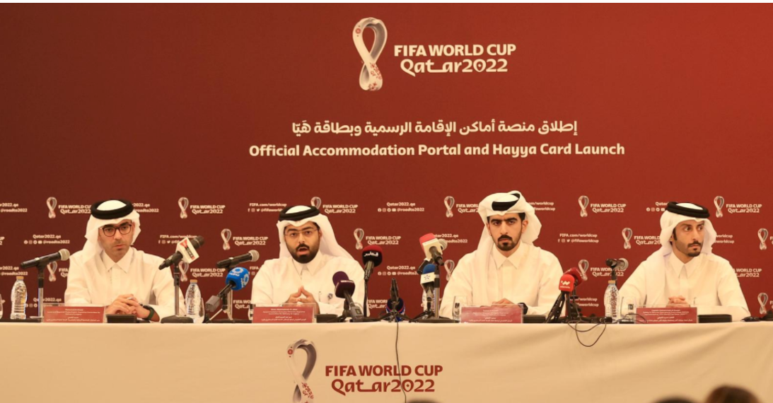 إطلاق برنامج “بطاقة هَيّا” وبوابة حجز أماكن الإقامة خلال كأس العالم FIFA قطر 2022
