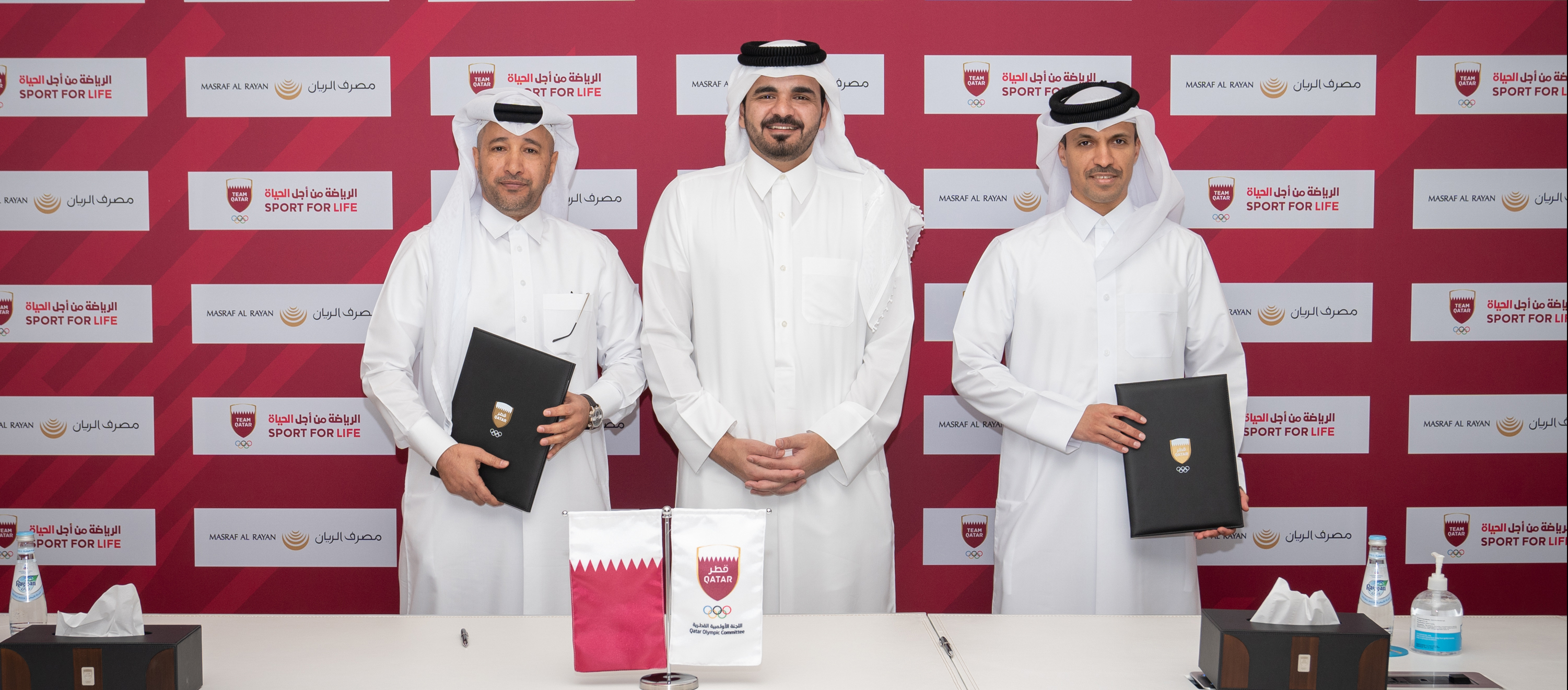 QOC and Masraf Al Rayan sign Agreement to support team Qatar Athletes