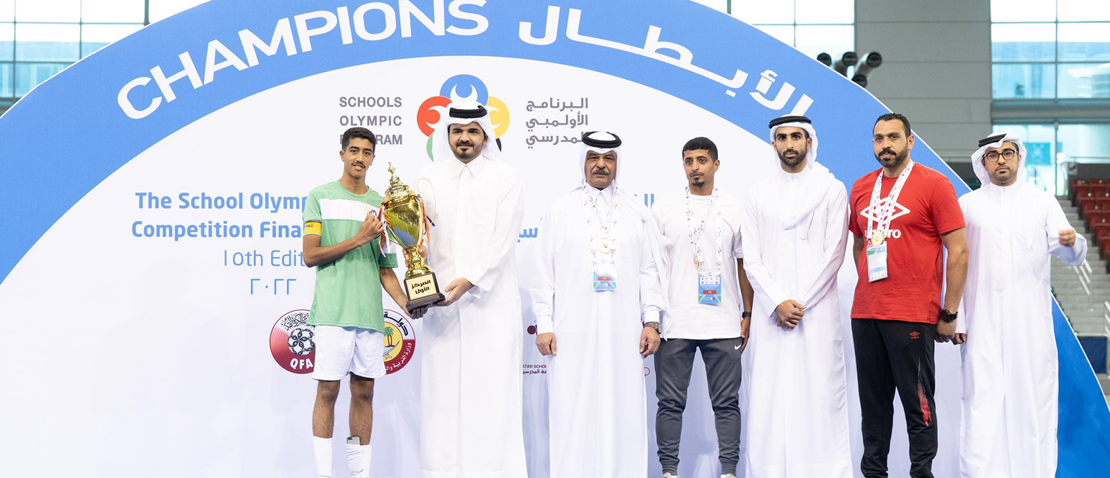 Sheikh Joaan crowns winners at Schools Olympic Program