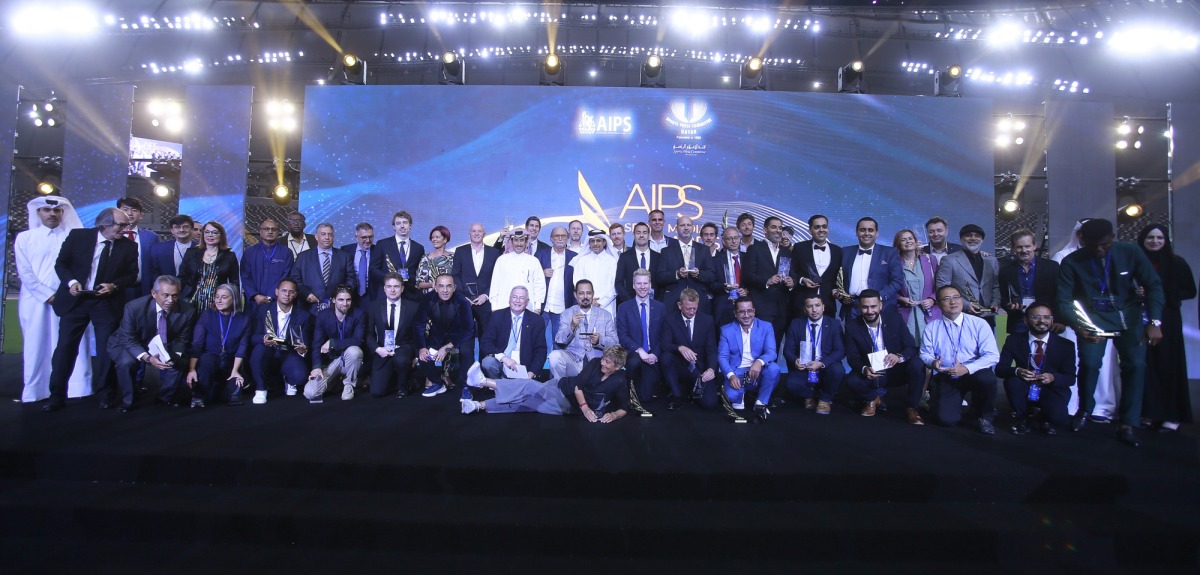 Doha hosts stunning AIPS Sport Media Awards