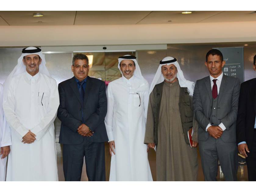 وزير الرياضة والشباب يلتقي أعضاء المكتب التنفيذي للاتحاد العربي لسباقات الهجن