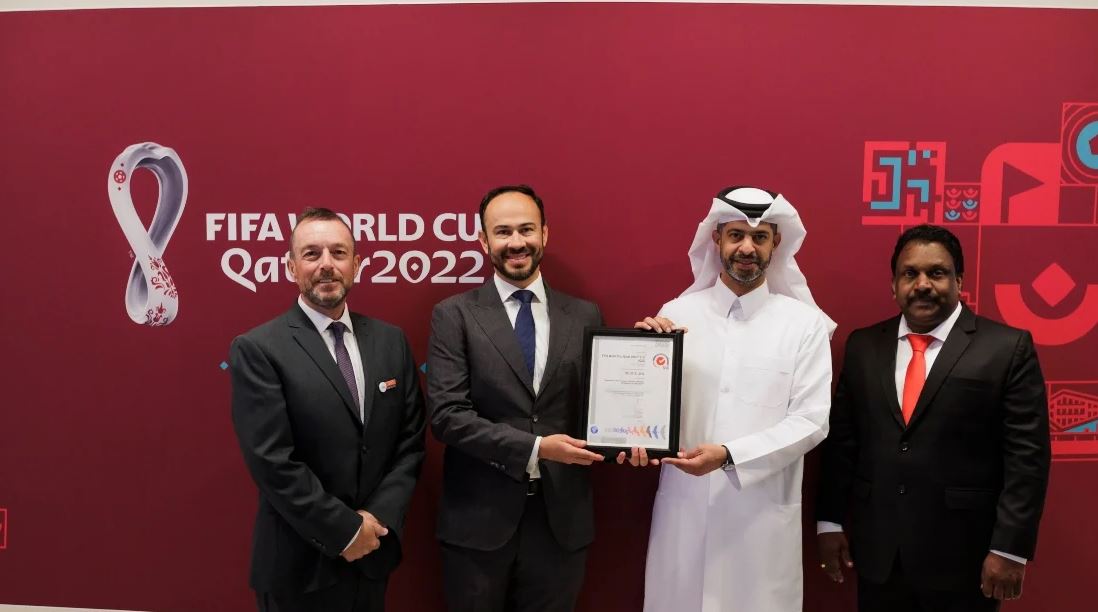كأس العالم قطر 2022 تحصل على شهادة الأيزو في إدارة الفعاليات المستدامة