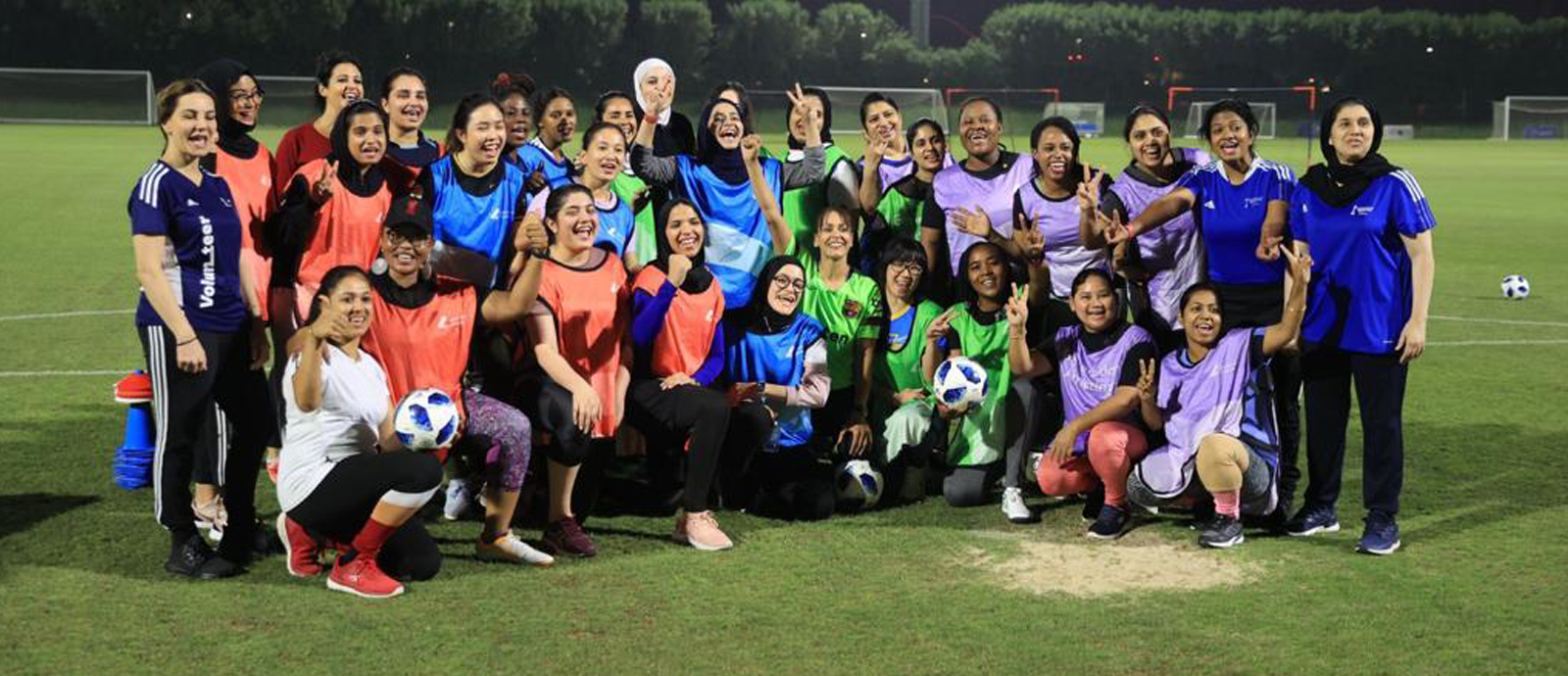 Generation Amazing Organizes Football Development Sessions for Female Volunteers in Qatar