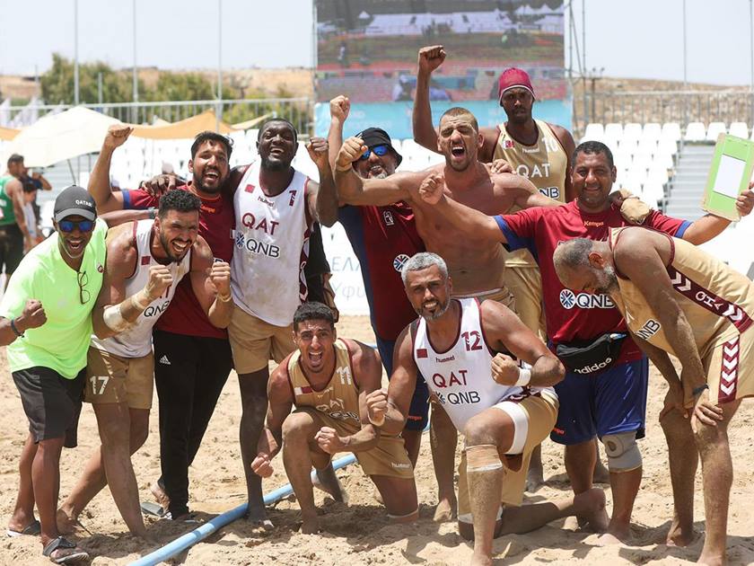 المنتخب القطري لكرة اليد الشاطئية