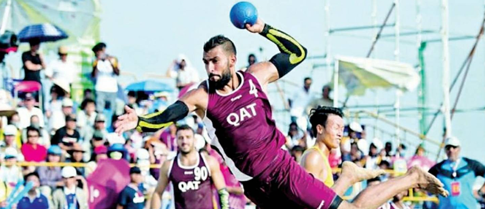 Qatar beach handball beats New Zealand