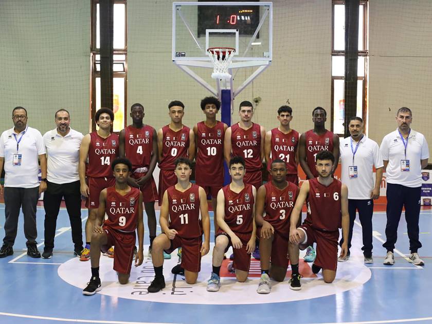  المنتخب القطري للشباب لكرة السلة