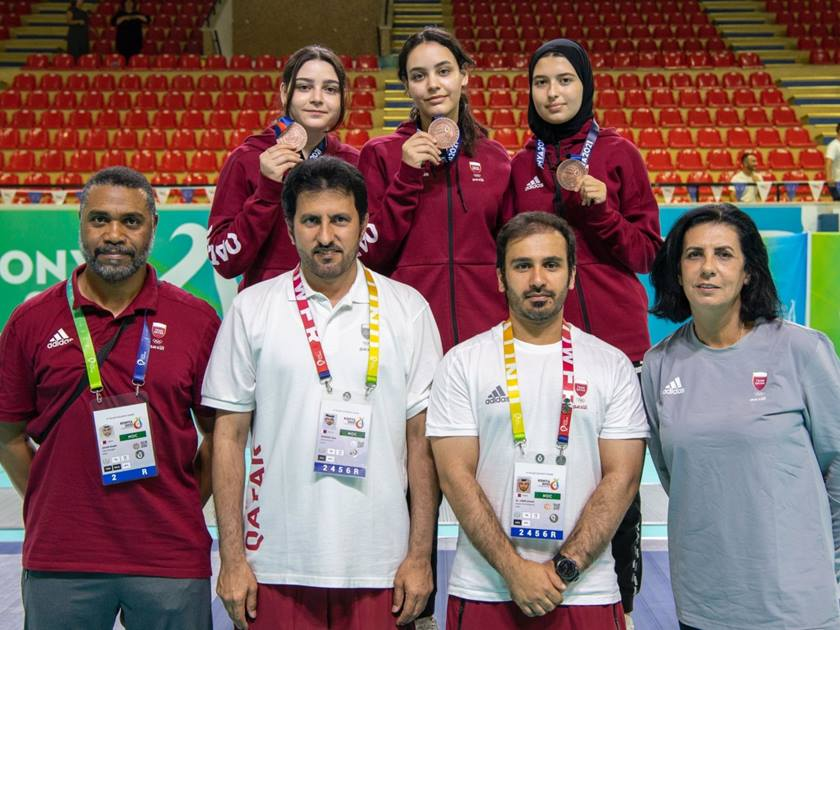  Qatar fencers claim another bronze medal 