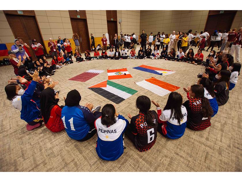 انطلاق كأس العالم للأطفال الدوحة 2022