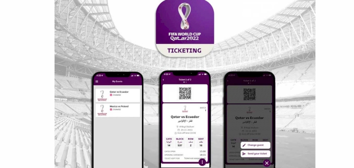 Qatar 2022 ticketing application