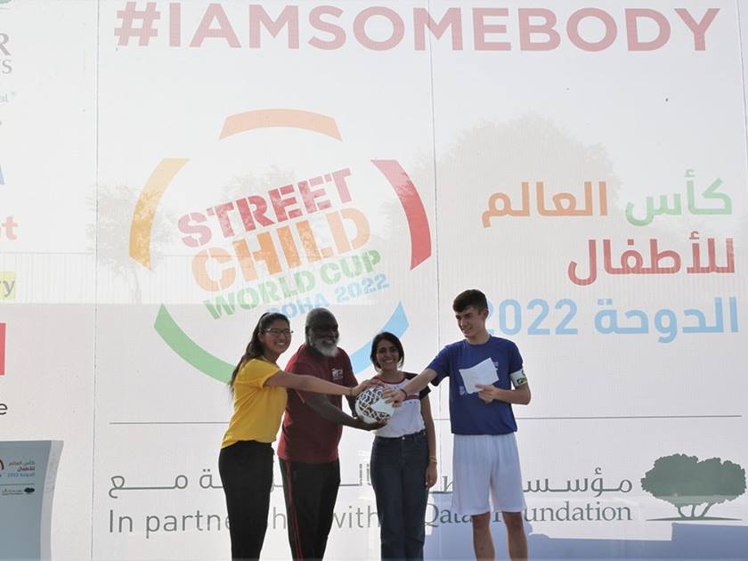 Young Street Child World Cup Volunteers