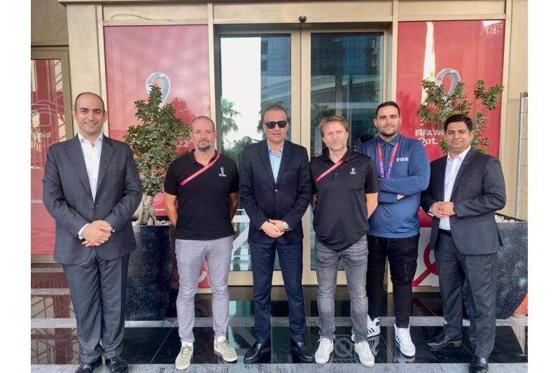President of Tunisian Federation Visits Headquarters of Tunisian National Team in World Cup