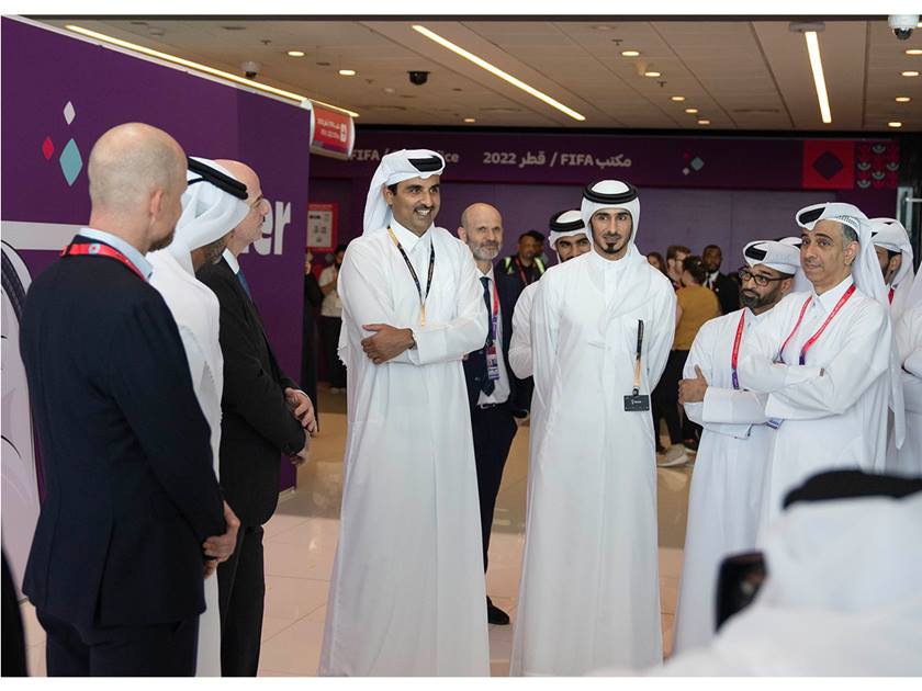 The Amir HH Sheikh Tamim bin Hamad Al Thani