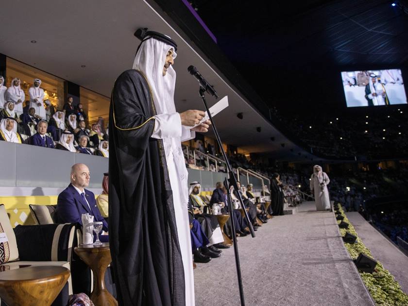 HH the Amir Opens FIFA World Cup Qatar 2022