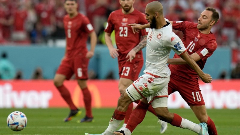 Denmark, Tunisia End in a 0-0 Draw